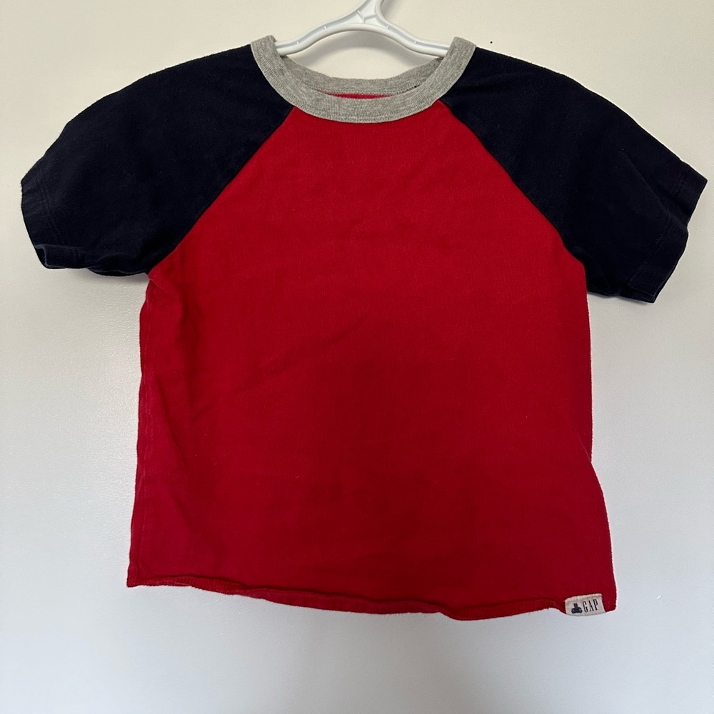 Gap kids tee shirt Red/Navy blue